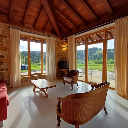 Amplio Apartamento Con Jardin En Casa Rural Haritza Con Vistas Al Mar Ea Exterior foto