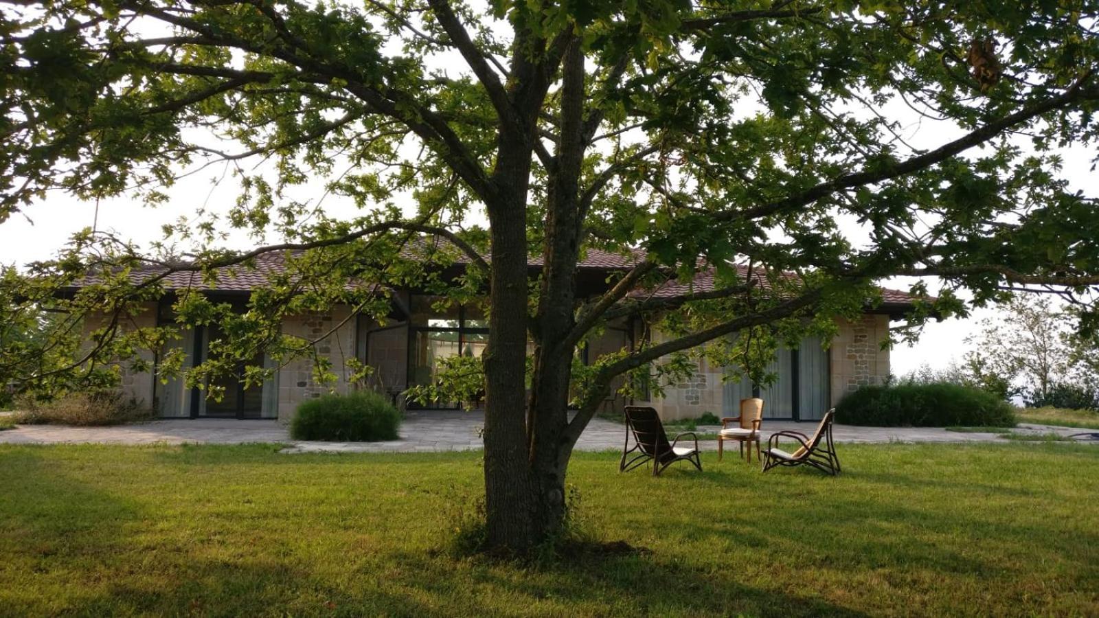 Amplio Apartamento Con Jardin En Casa Rural Haritza Con Vistas Al Mar Ea Exterior foto