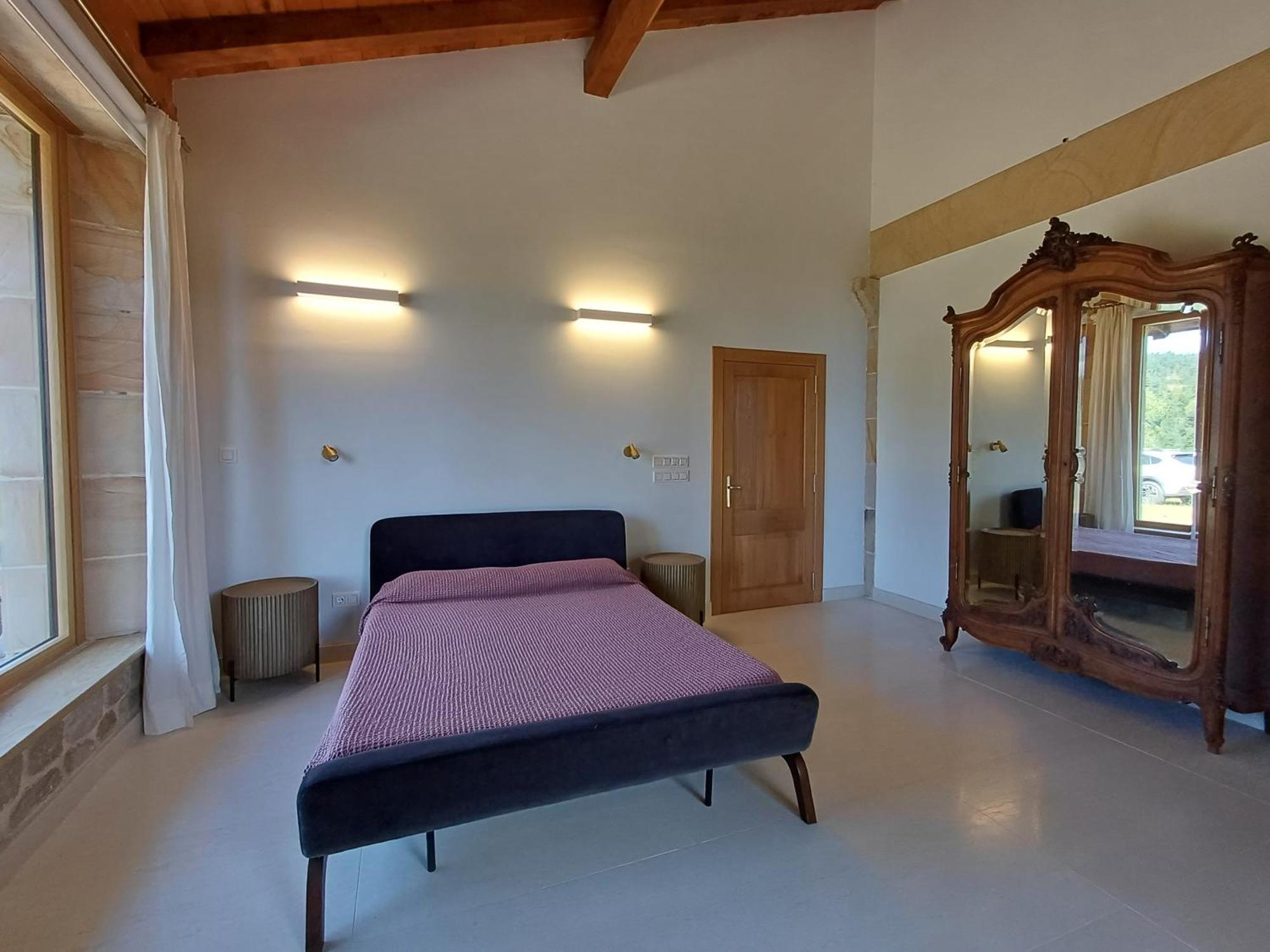 Amplio Apartamento Con Jardin En Casa Rural Haritza Con Vistas Al Mar Ea Exterior foto